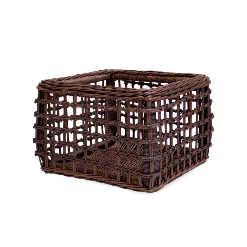 PeakSeason Outdoor Wicker Storage Basket Wayfair
